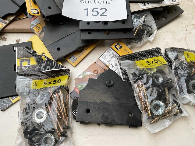 1 x partij zwarte houtverbinders - afbeelding 5 van  8