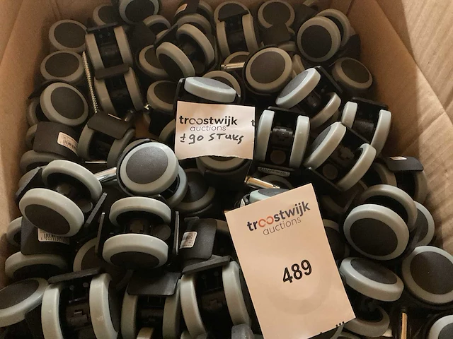 1 x partij zwenkwielen - afbeelding 3 van  5