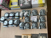 1 x partij zwenkwielen - afbeelding 1 van  5