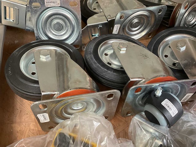 1 x partij zwenkwielen - afbeelding 6 van  10