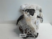 1 x pinguin met rugzak 26 cm - afbeelding 2 van  3