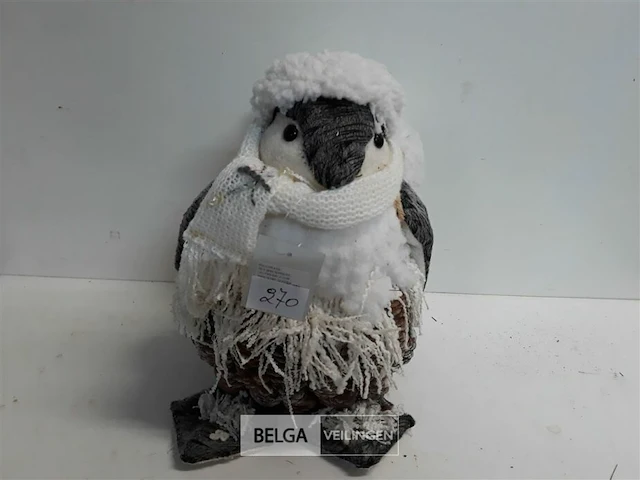 1 x pinguin met rugzak 26 cm - afbeelding 2 van  3
