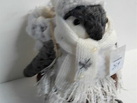 1 x pinguin met rugzak 26 cm - afbeelding 3 van  3