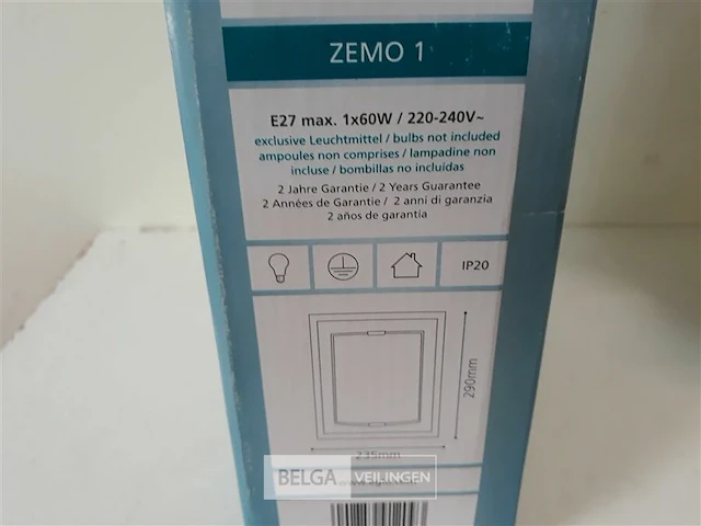 1 x plafondlamp e27 fitting - afbeelding 3 van  3