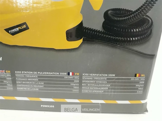 1 x power plus elektrische verfspuit x355 - afbeelding 4 van  4