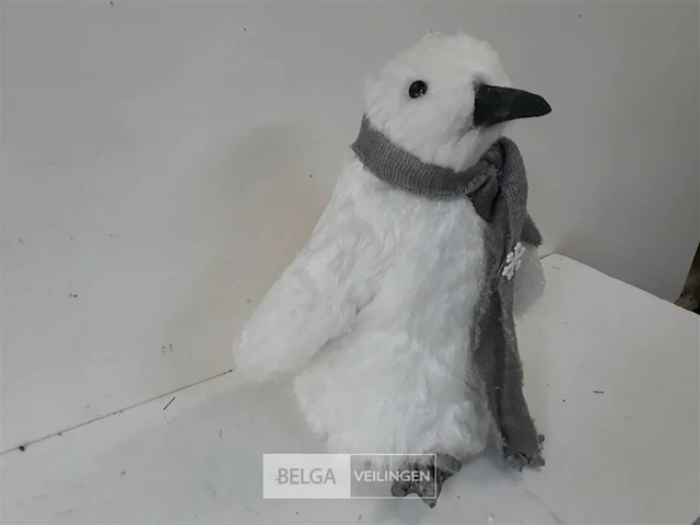 1 x puinguin soft hair 38 cm - afbeelding 3 van  3