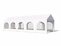 1 x pvc partytent 3 x 10 m - wit - afbeelding 1 van  13