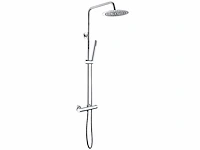 1 x regendoucheset met thermostaat - chrome - afbeelding 1 van  3
