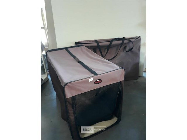 1 x reisbench honden 93x63x67 cm in draagtas - afbeelding 2 van  3