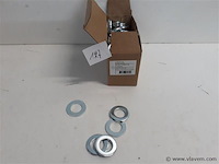 1 x rondellen verzinkt m 16 100 stuks - afbeelding 1 van  2