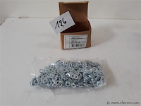 1 x rondellen verzinkt m 3 1000 stuks - afbeelding 1 van  2