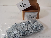 1 x rondellen verzinkt m 3 1000 stuks - afbeelding 2 van  2