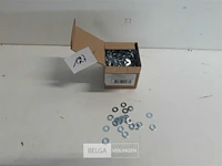 1 x rondellen verzinkt m 4 1000 stuks - afbeelding 1 van  3