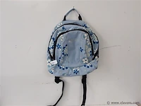 1 x rugzak 11 l flowers licht blauw gelert - afbeelding 1 van  2