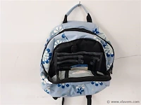 1 x rugzak 11 l flowers licht blauw gelert - afbeelding 2 van  2