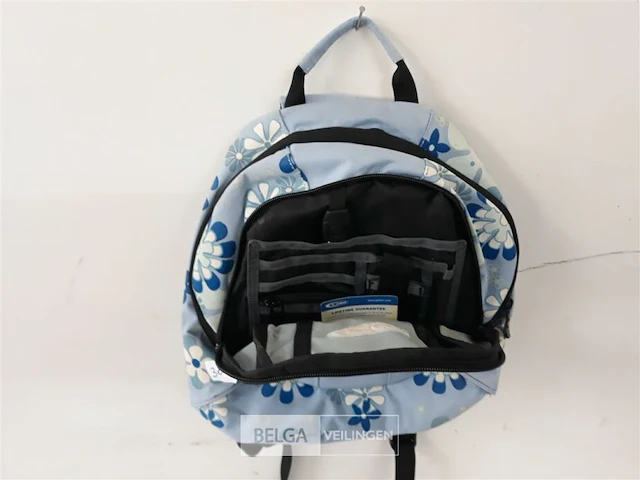 1 x rugzak 11 l flowers licht blauw gelert - afbeelding 3 van  3