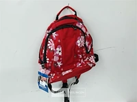 1 x rugzak 11 l flowers rood gelert - afbeelding 1 van  3
