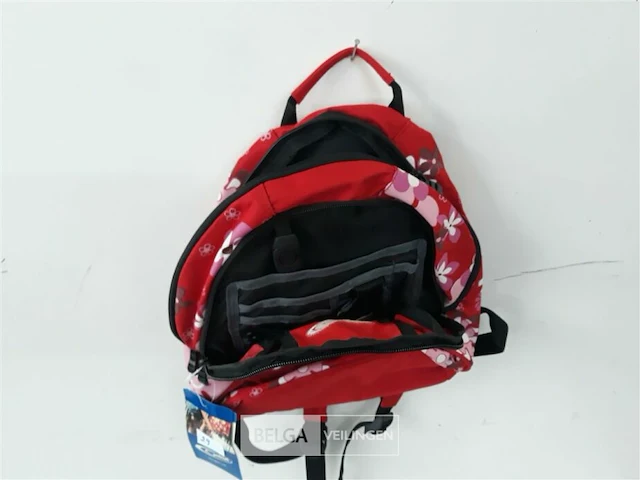 1 x rugzak 11 l flowers rood gelert - afbeelding 3 van  3
