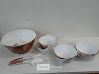 1 x saladekom in set 7 delig - afbeelding 3 van  3