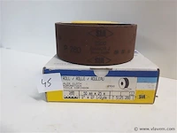 1 x schuurpapier linnen op rol 50mm x 25 m k280 sia - afbeelding 1 van  2