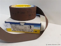 1 x schuurpapier linnen op rol 50mm x 25 m k280 sia - afbeelding 2 van  2