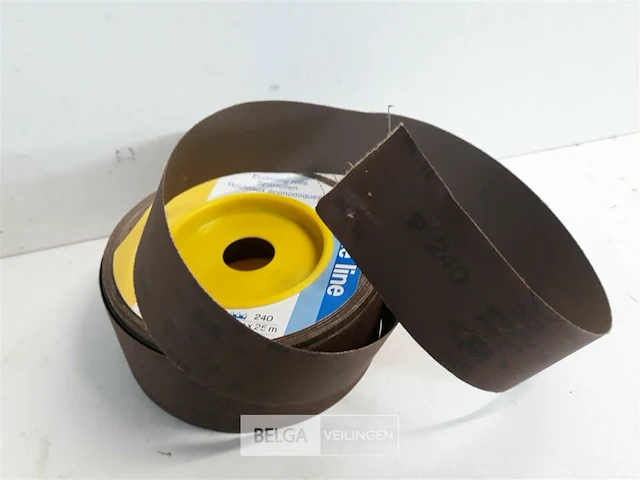 1 x schuurpapier op rol 50mmx25 m k240 - afbeelding 3 van  3