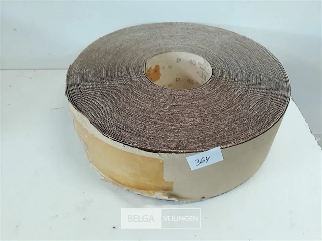 1 x schuurpapier op rol k40 93mm x 50 m - afbeelding 2 van  3