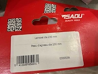 1 x schuurpapier; steunschijven; lamsvel; velcro schuurschijven - afbeelding 9 van  11