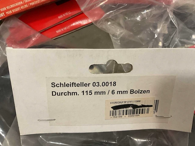 1 x schuurpapier; steunschijven; lamsvel; velcro schuurschijven - afbeelding 11 van  11