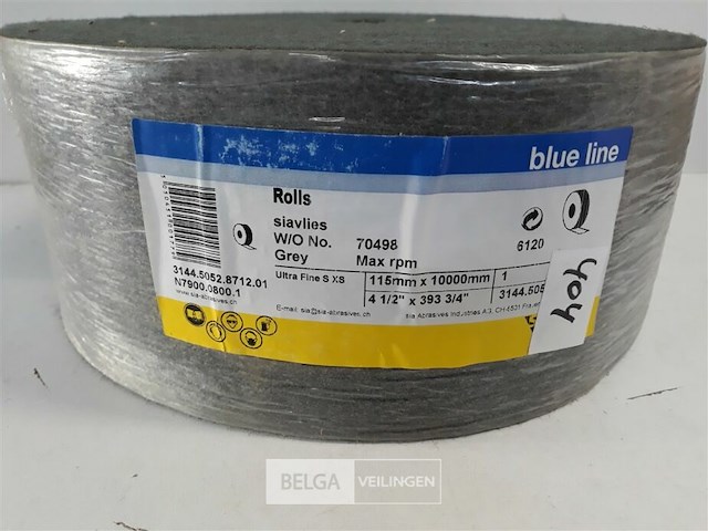 1 x schuurvlies rol 115mm x 10 m - afbeelding 3 van  3