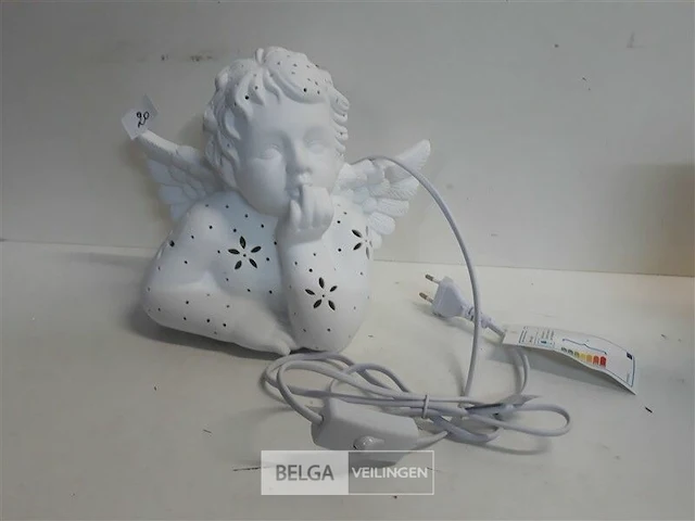 1 x sfeerlamp als engel met schakelaar - afbeelding 1 van  3