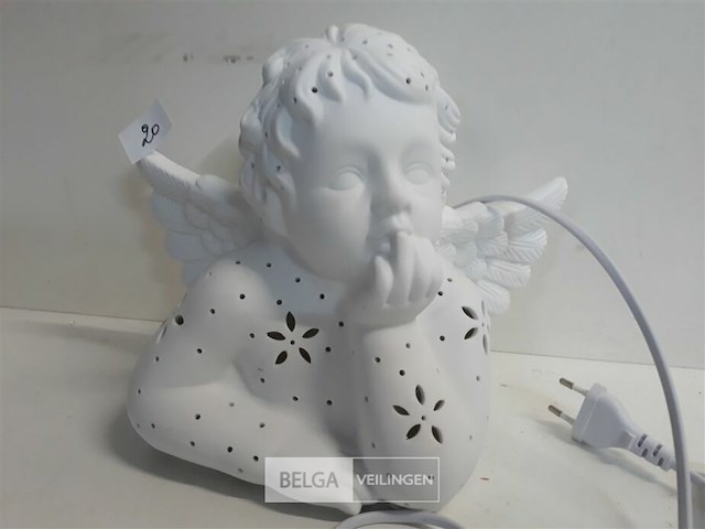 1 x sfeerlamp als engel met schakelaar - afbeelding 3 van  3