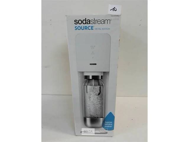 1 x soda stream wit metaal edetion - afbeelding 1 van  3