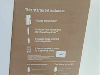 1 x soda stream wit metaal edetion - afbeelding 3 van  3