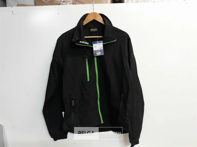 1 x softshell vest zwart blaklader l - afbeelding 2 van  3