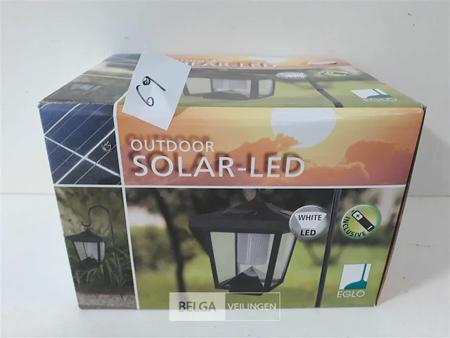 1 x solar hang tuinlamp - afbeelding 1 van  3