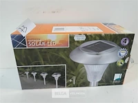 1 x solar tuinlamp set 4 stuks - afbeelding 1 van  3