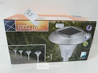 1 x solar tuinlamp set 4 stuks - afbeelding 1 van  3