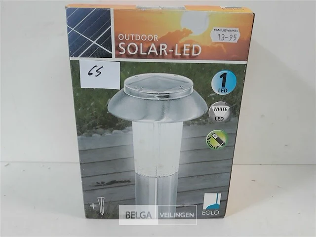 1 x solar tuinlamp - afbeelding 1 van  3