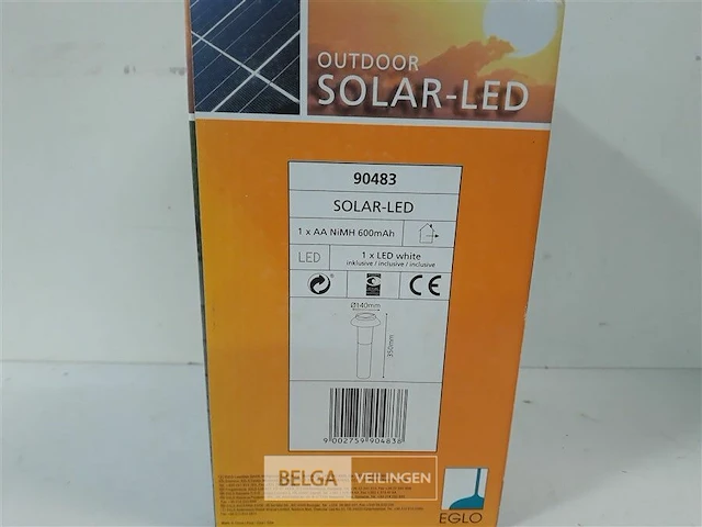 1 x solar tuinlamp - afbeelding 3 van  3