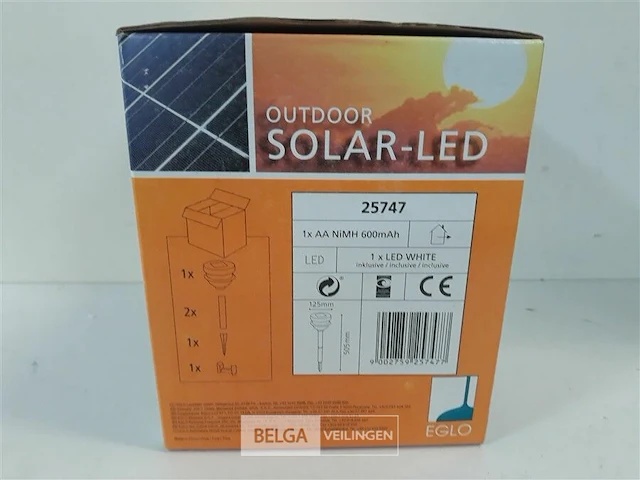 1 x solar tuinlamp - afbeelding 3 van  3