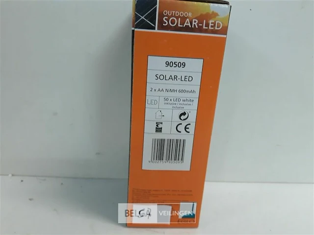 1 x solar verlichting snoer 50 leds - afbeelding 3 van  3