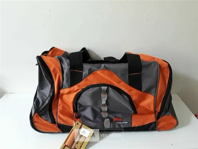 1 x sporttas of reistas als trolley 63x35x30 cm - afbeelding 2 van  2