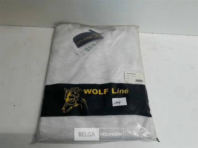 1 x sweater as grijs wolf line l - afbeelding 3 van  3