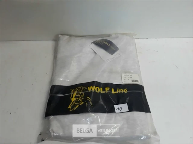 1 x sweater as grijs wolf line m - afbeelding 3 van  3
