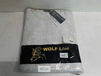 1 x sweater as grijs wolf line xl - afbeelding 3 van  3