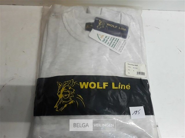1 x sweater as grijs wolf line xl - afbeelding 3 van  3