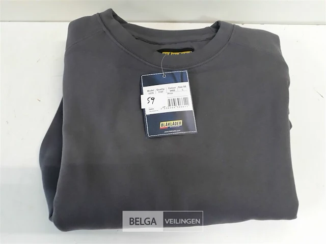 1 x sweater grijs blaklader l - afbeelding 3 van  3