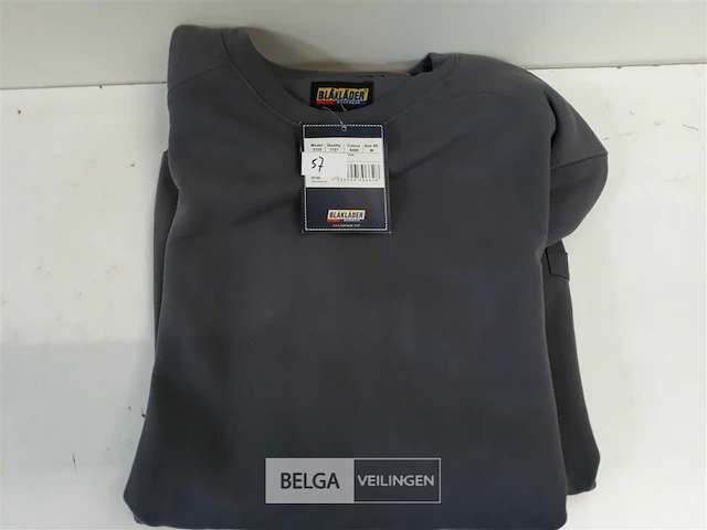 1 x sweater grijs blaklader m - afbeelding 3 van  3