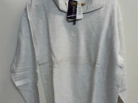 1 x sweater met rits as grijs wolf line l - afbeelding 2 van  3